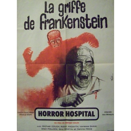 Griffe de frankenstein (la) 60x80