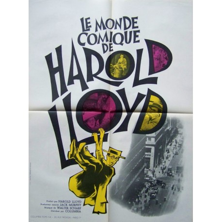 Monde comique de harold lloyd (le) 60x80