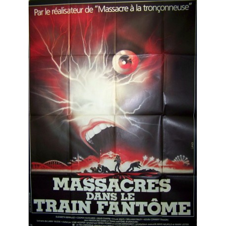 Massacres dans le train fantome 40x60