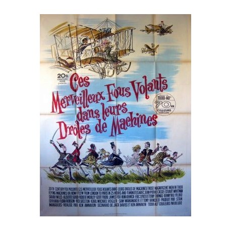 Ces merveilleux fous volants dans leurs drôles de machines.120x160