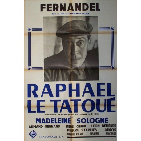 Rapahël le tatoué 80x120