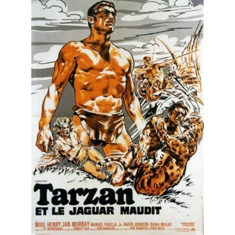 Tarzan et le jaguar maudit 120x160