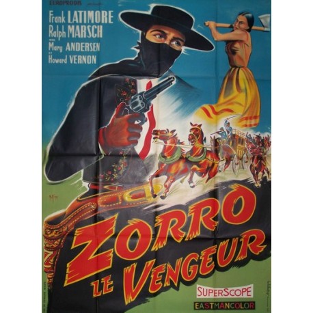 Zorro le vengeur 120x160