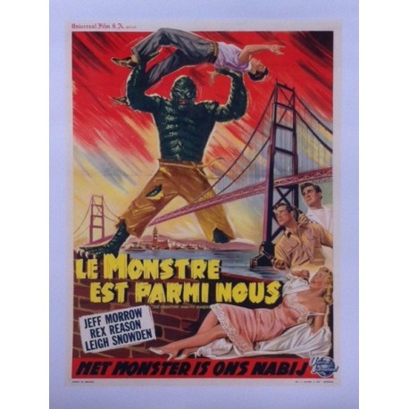 Monstre est parmis nous (le) the creature walks among us 41x52