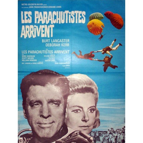 Parachutistes arrivent (les) 40x60