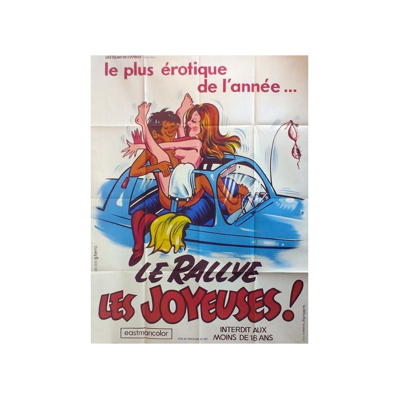 Rallye Les Joyeuses Le X Affiches De Cin Ma Anciennes Par Christian Malbon