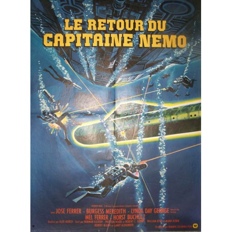 Retour du capitaine nemo (Le). 60x80