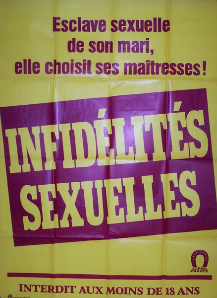 Infidélités sexuelles 120x160