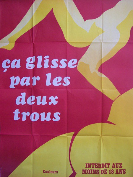 Ça glisse par les deux trous 120x160