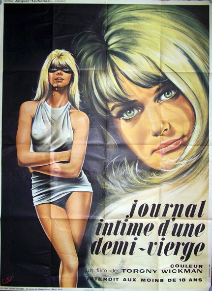 Journal intime dune demi-vierge 120x160