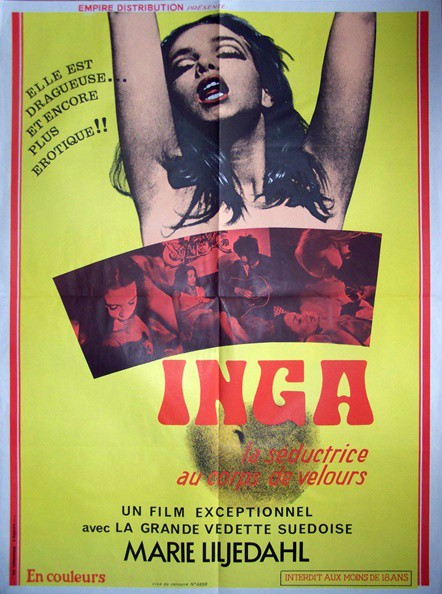 Inga ,la séductrice au corps de velours 60x80