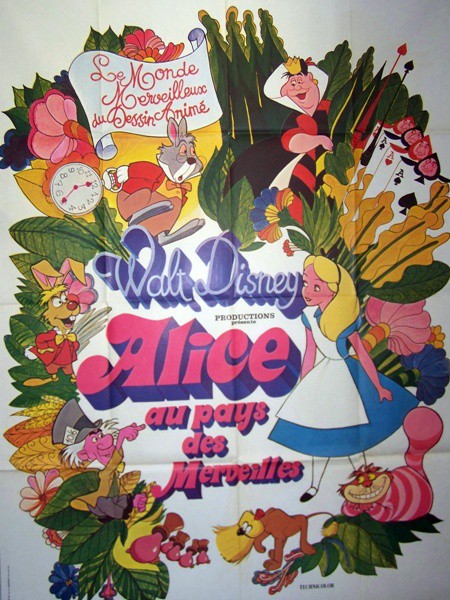 Alice au pays des merveilles 120x160
