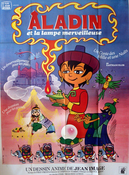 Aladin et la lampe merveilleuse 120x160