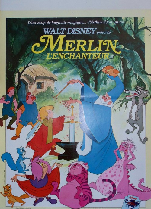 Merlin lenchanteur 40x60