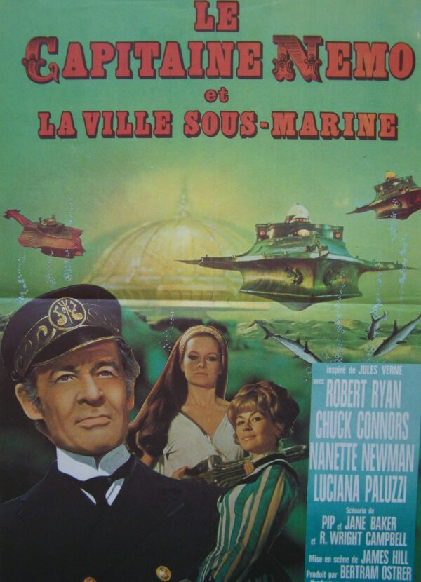 Capitaine nemo et la ville sous-marine (le) 40x60