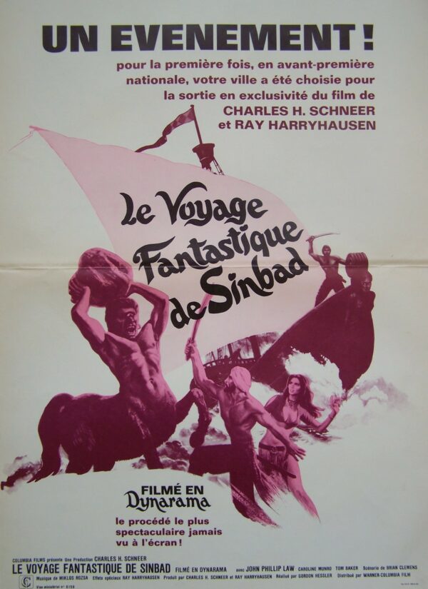 Voyage fantastique de sinbad (le) 40x60