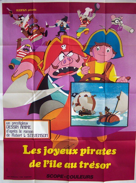 Joyeux pirates de lile au trésor (les) 120x160