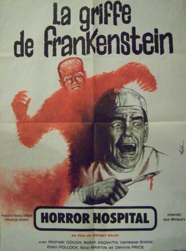 Griffe de frankenstein (la) 60x80