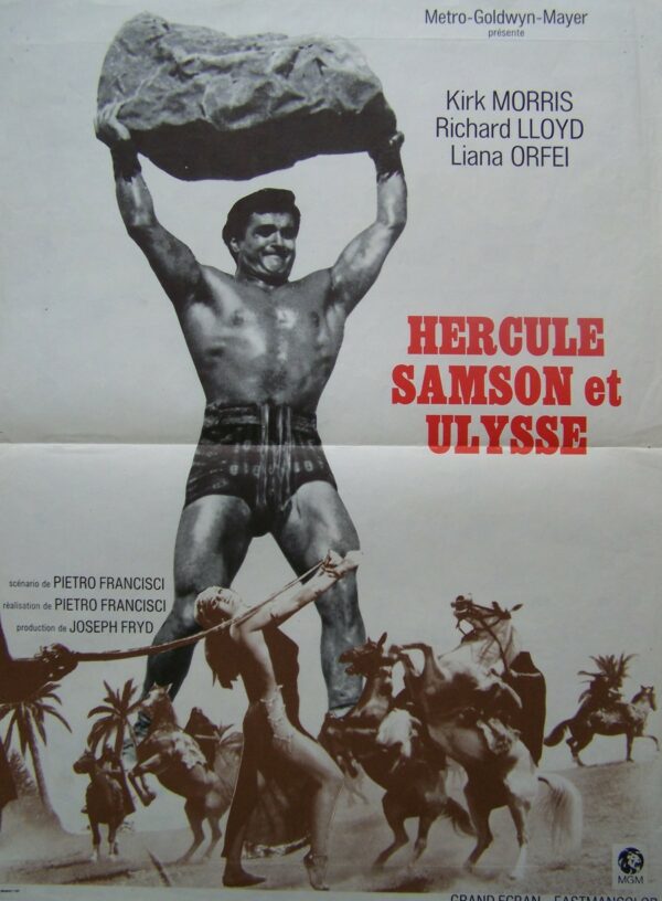 Hercule samson et ulysse 40x60