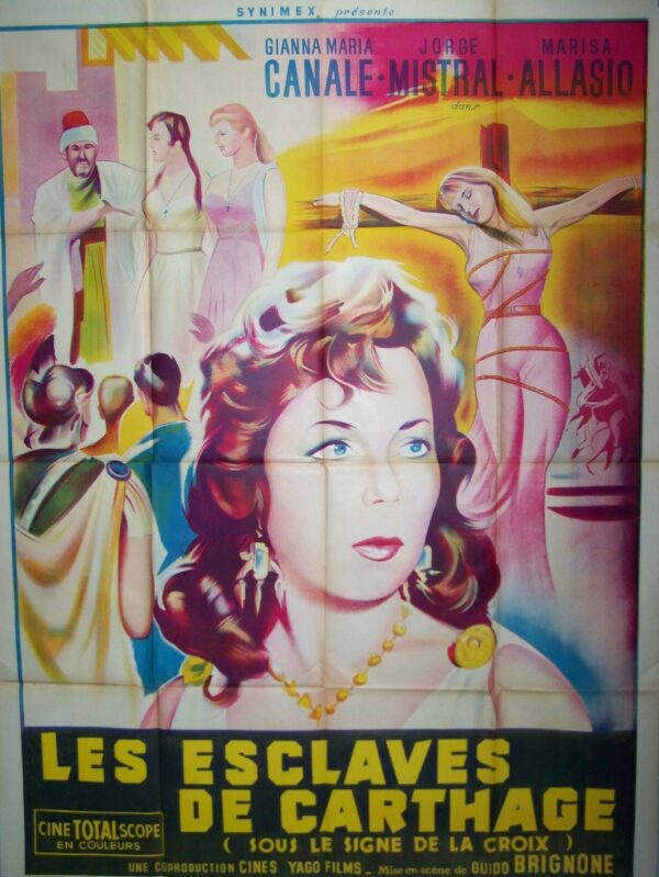 Esclaves de carthage (les sous le signe de la croix 120x160 anc