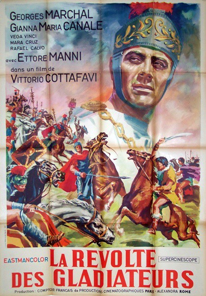 Revolte des gladiateurs (la) 100x140