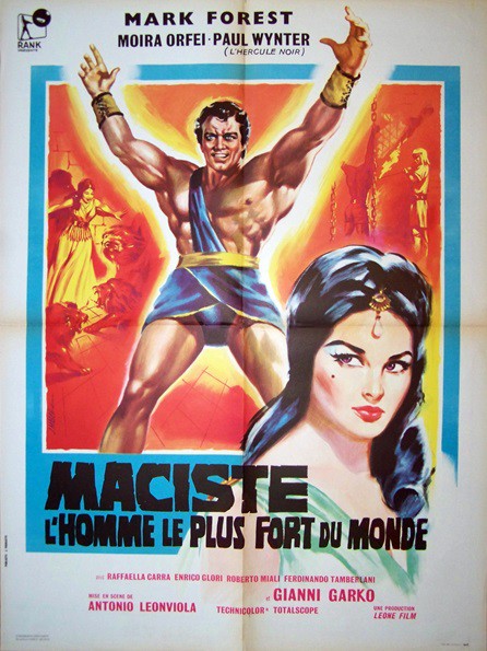 Maciste lhomme le plus fort du monde 60x80