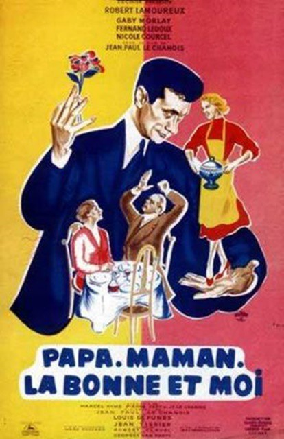 Papa maman la bonne et moi 40x60