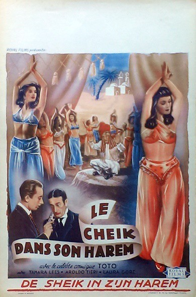 Cheik dans son harem (le) 45x55