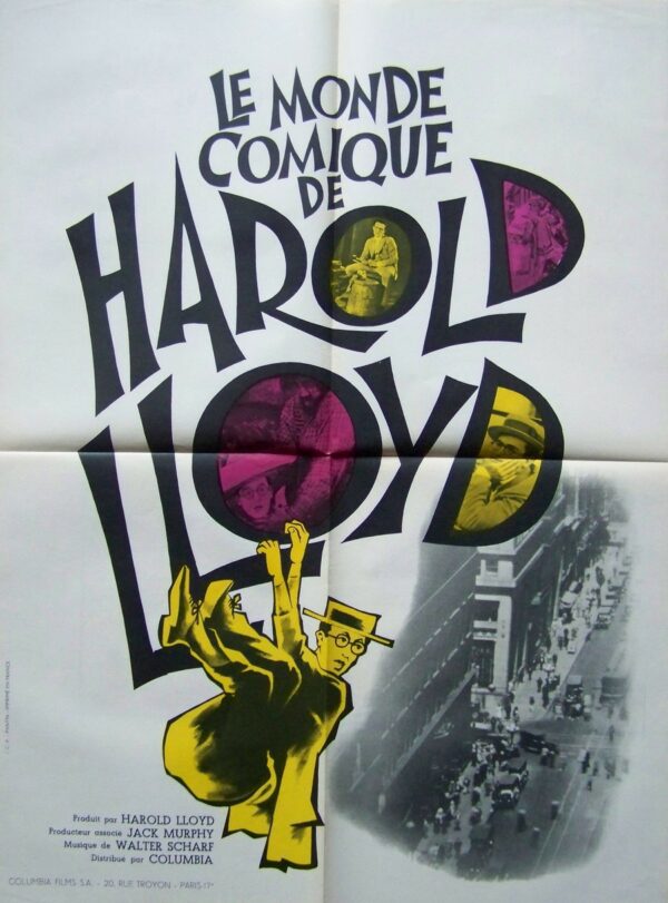 Monde comique de harold lloyd (le) 60x80