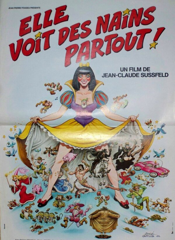 Elle voit des nains partout 40x60