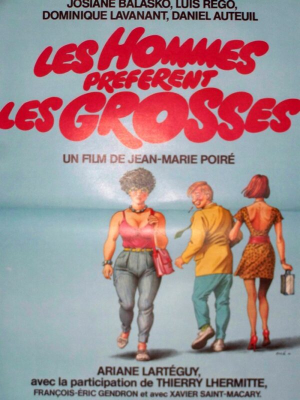 Hommes preferent les grosses (les) 120x160