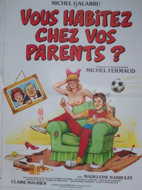 Vous habitez chez vos parents 40x60