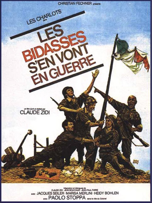 Bidasses sen vont en guerre (les) 120x160