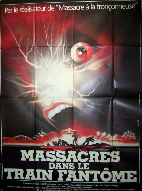 Massacres dans le train fantome 120x160