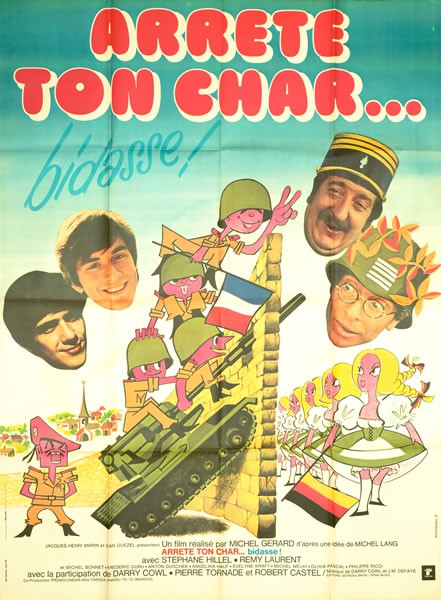 Arrete ton char bidasse 120x160