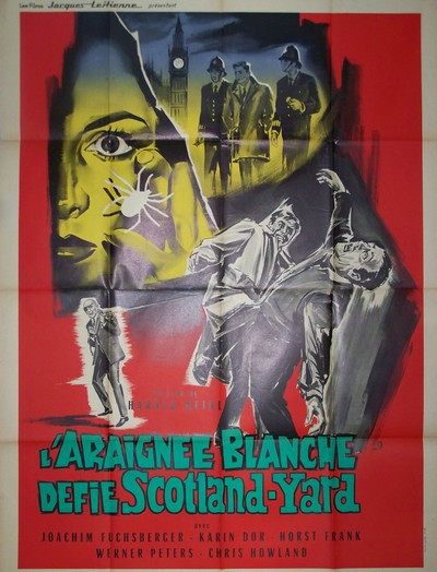Araignee blanche defie scotland-yard 120x160