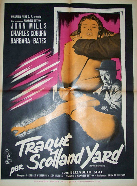 Traqué par scotland yard 60x80