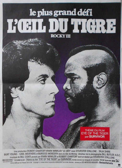 Rocky 3  l'oeil du tigre.120x160