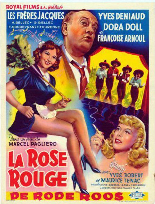 Rose rouge (la) 35x55