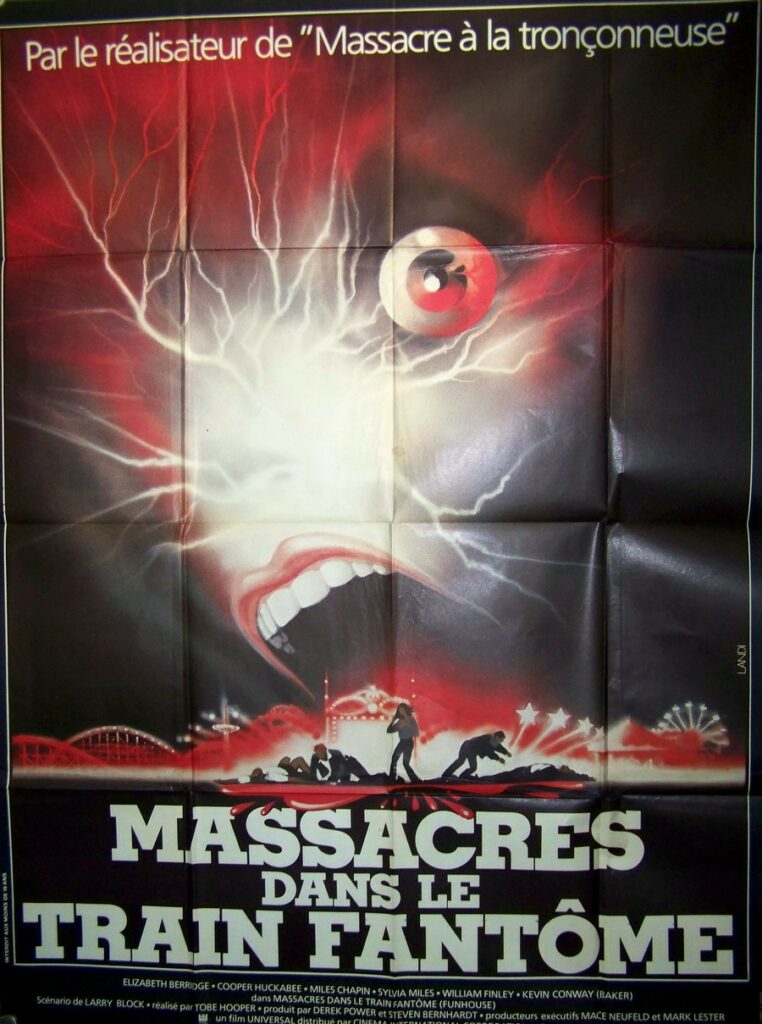 Massacres dans le train fantome 40x60