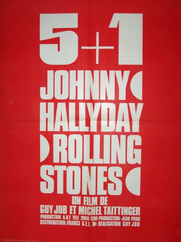 Cinq plus un 60x80 rouge