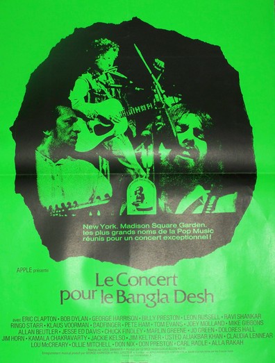 Concert pour le bangla desh 40x60 verte