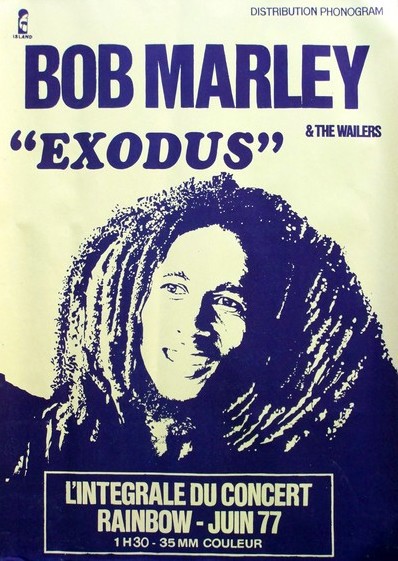 Exodus the wailers bob marley 40x60