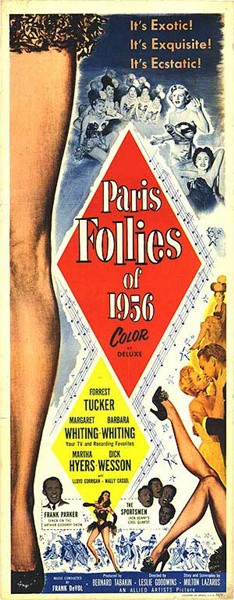 Paris folies of 1956 36x90