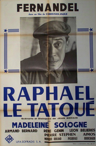 Rapahël le tatoué 80x120