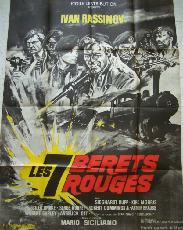 Sept berets rouges (les) 120x160