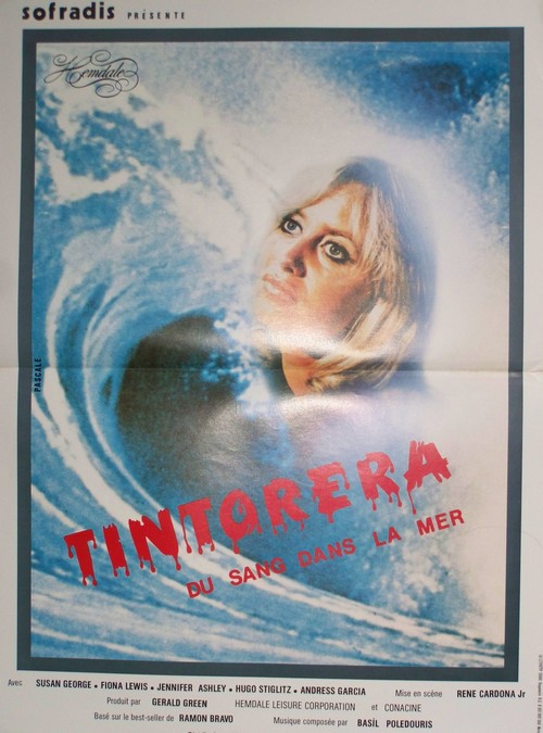 Tintorera du sang dans la mer 40x60