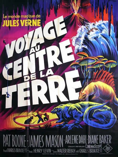 Voyage au centre de la terre 120x160