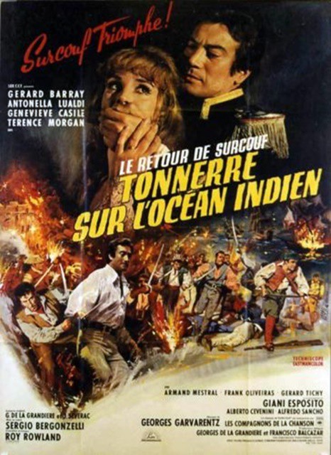 Tonnerre sur l'ocean indien 120x160