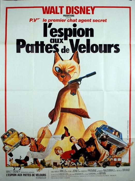 Espions aux pattes de velours (l) 120x160